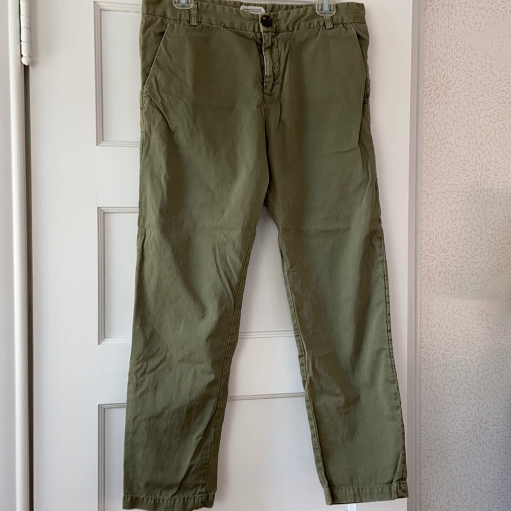 Current Elliott green casual pants